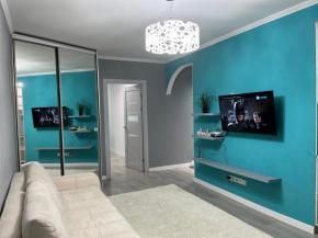 In the center 1 bedroom and living